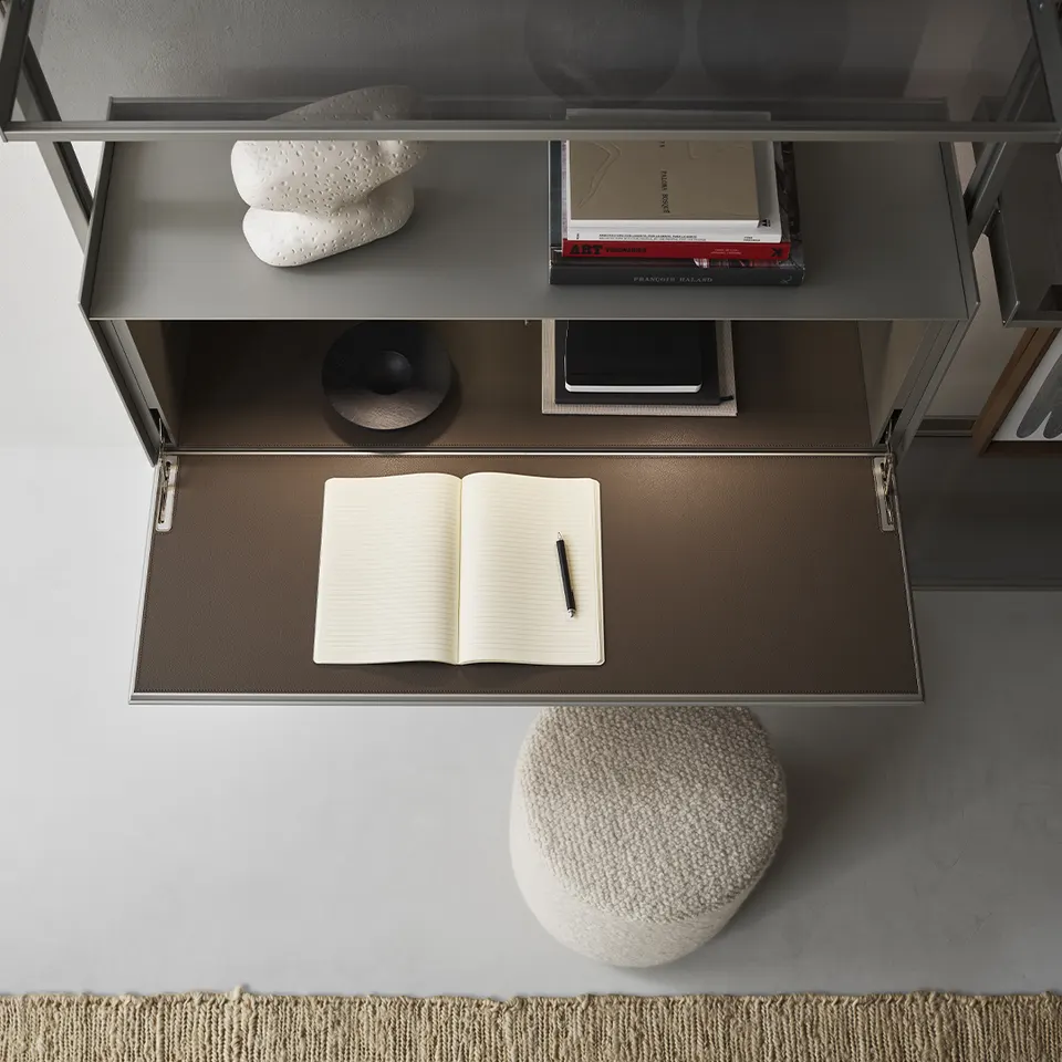 Zenit bookcase — Rimadesio, photo 3