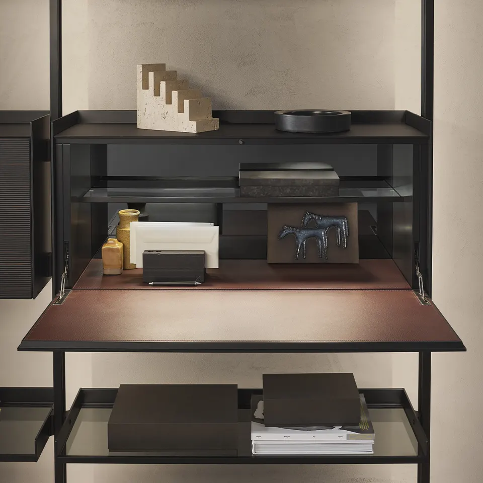Zenit bookcase — Rimadesio, photo 8