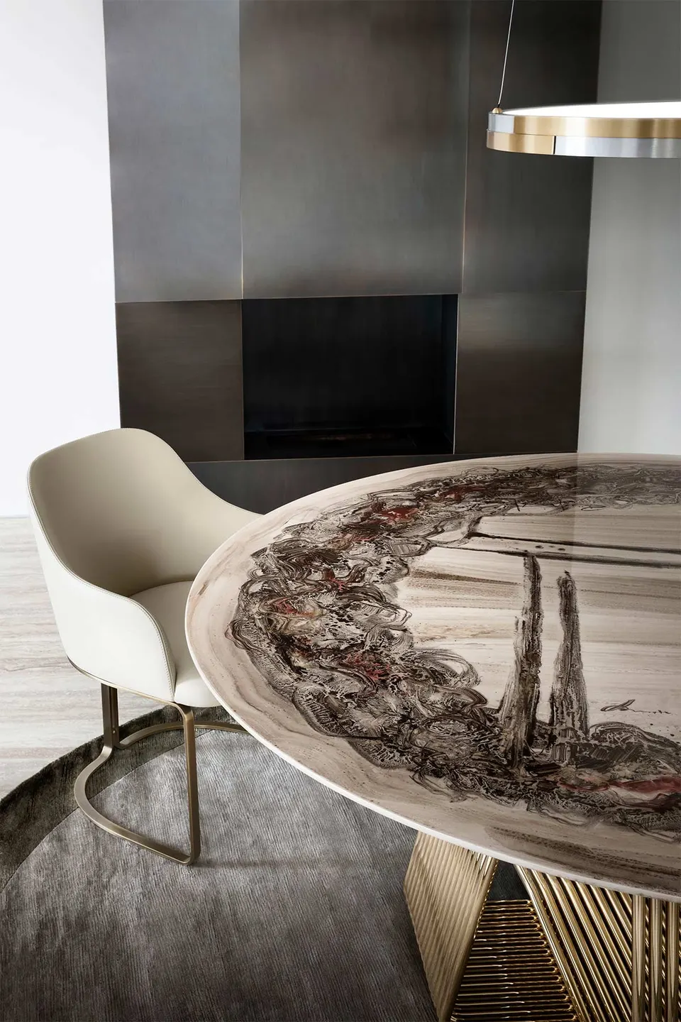 Стол Alyson Round — Rugiano, фото 3