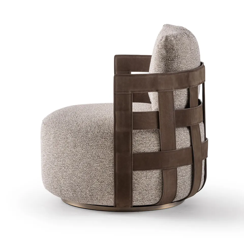 Braid Round Fauteuil — Rugiano