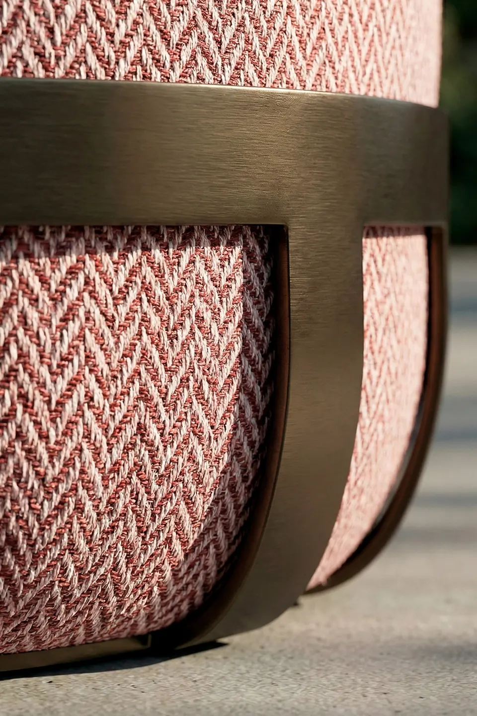 Pouf Dafne Round Outdoor — Rugiano, photo 4