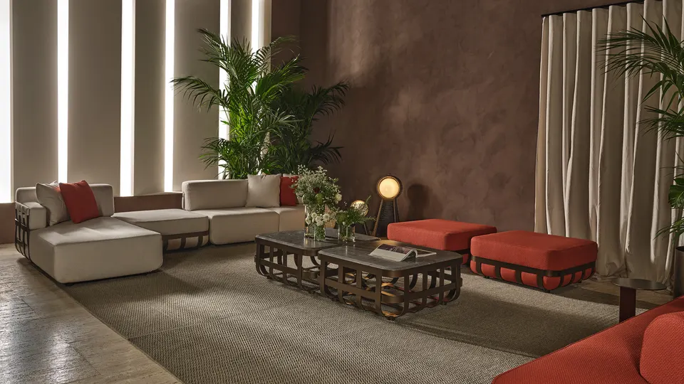 Dafne Square Couchtisch — Rugiano, foto 1