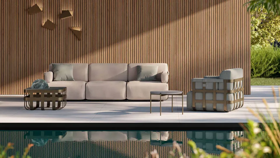 Dafne Square Couchtisch — Rugiano, foto 4