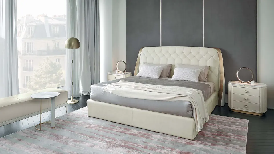 Damassé Bett — Rugiano
