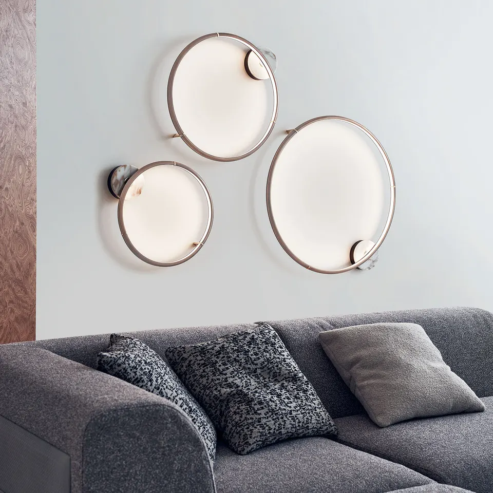Halo Applique Wandleuchte — Rugiano, foto 4