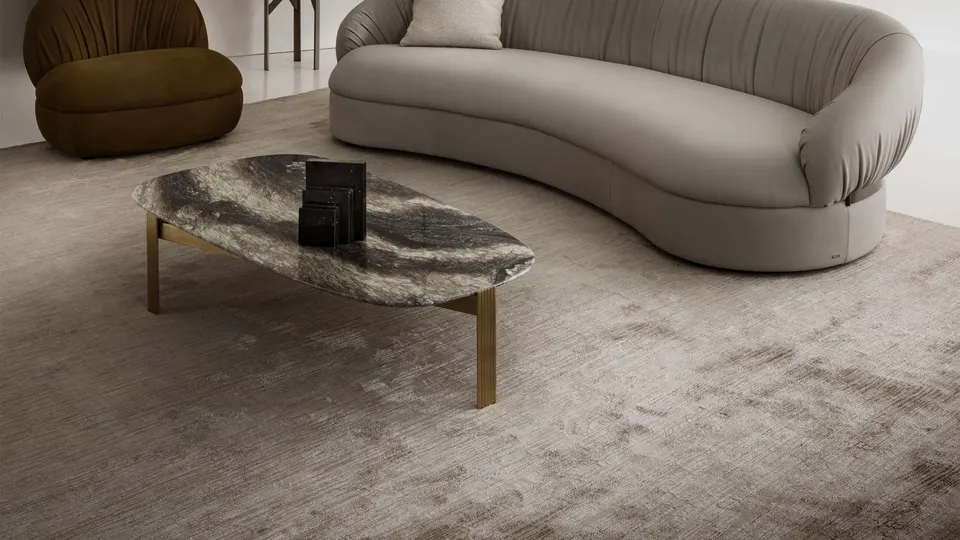 Line Bronze rug — Rugiano, photo 4