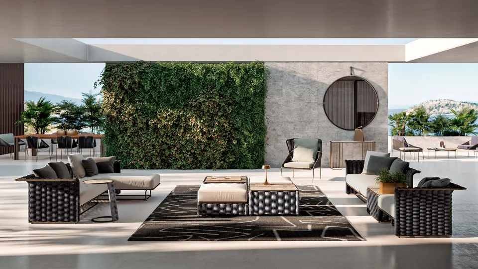 Marina Corda Couchtisch — Rugiano, foto 3
