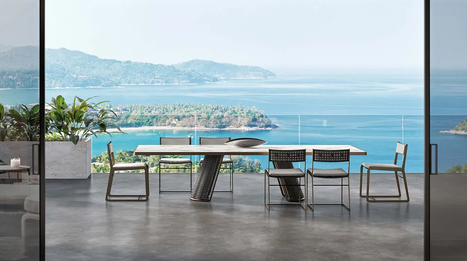Table Marina Rectangular — Rugiano, photo 1
