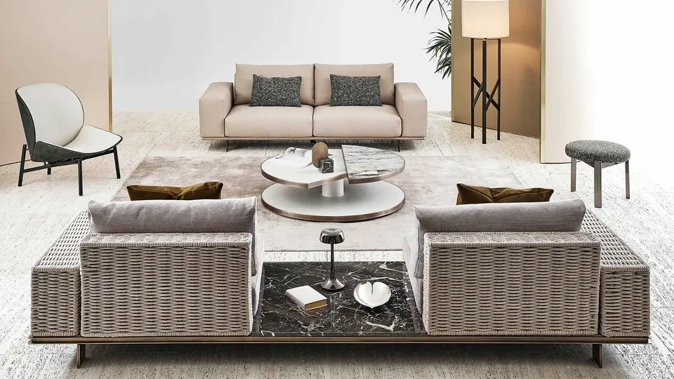 Memphis Intreccio sofa — Rugiano, photo 5