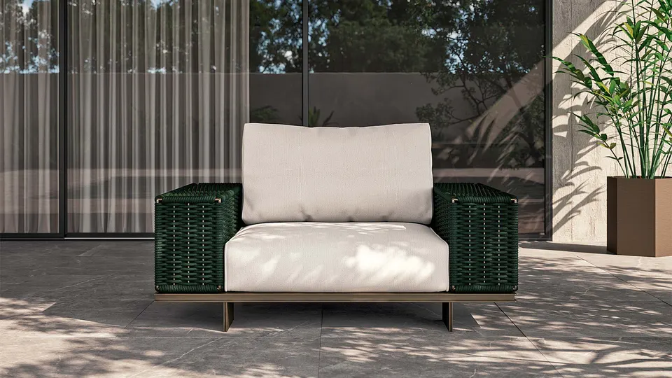 Memphis Outdoor Fauteuil — Rugiano