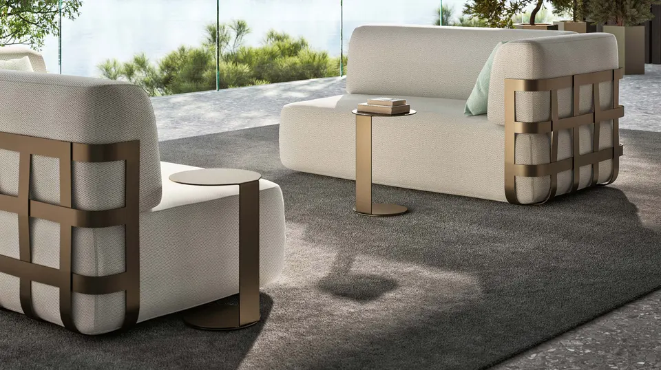 Paride Outdoor side table — Rugiano, photo 3
